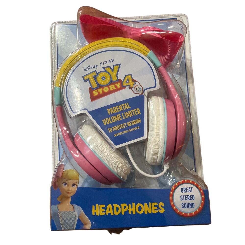 Toy Story 4 Bo Peep Headphones for Kids, Volume Limiting